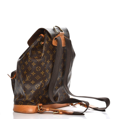 Louis Vuitton Monogram Montsouris GM Backpack 3 of 11