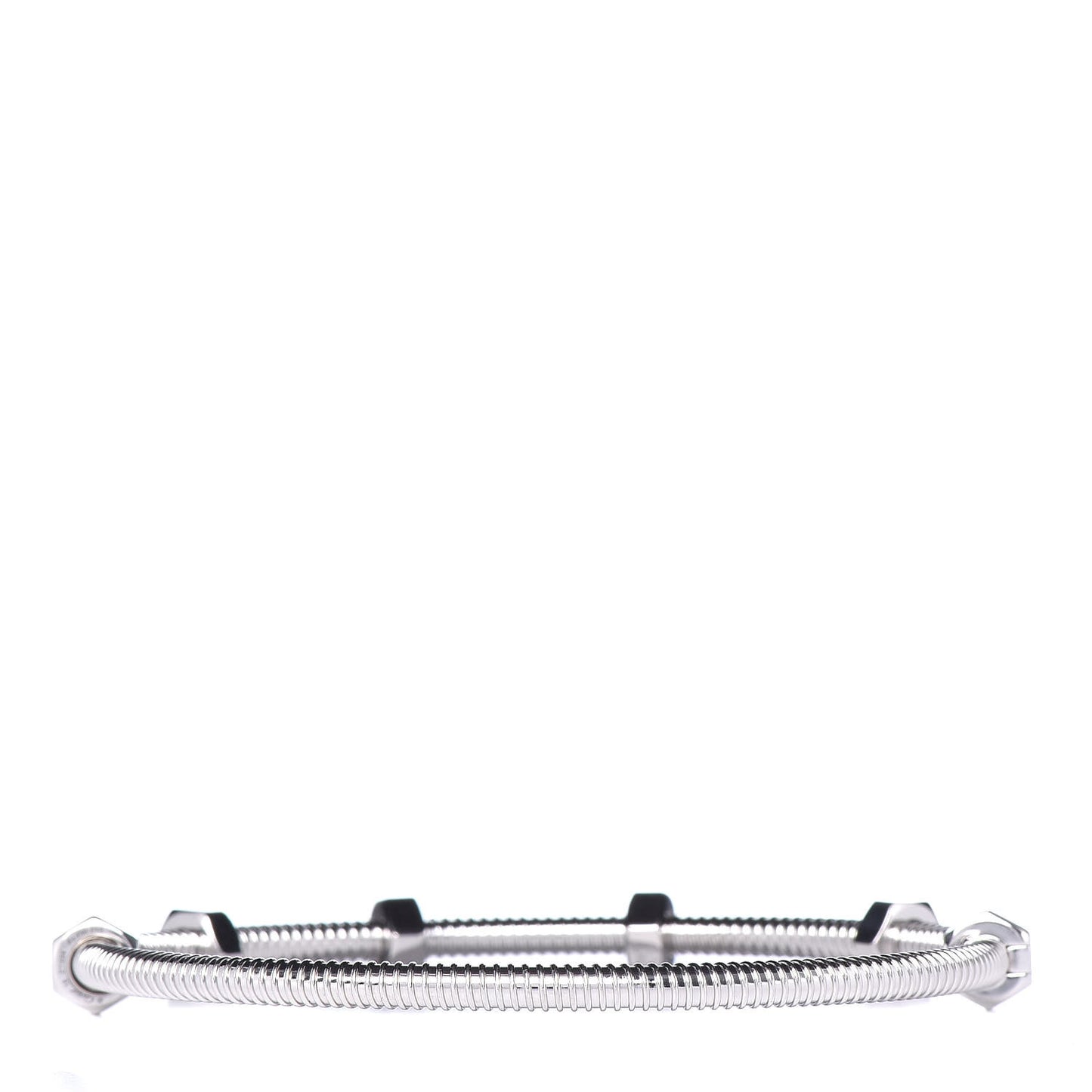 18K White Gold Ecrou de Bracelet 18