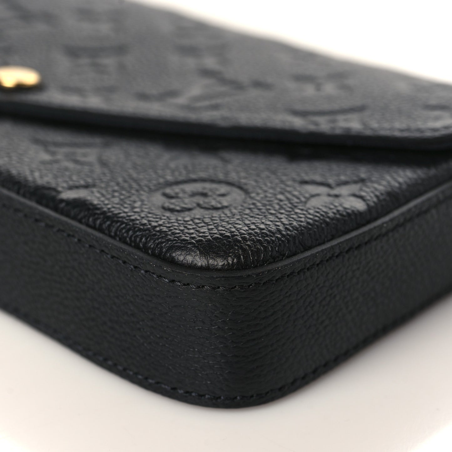Empreinte Pochette Felicie Chain Wallet Black