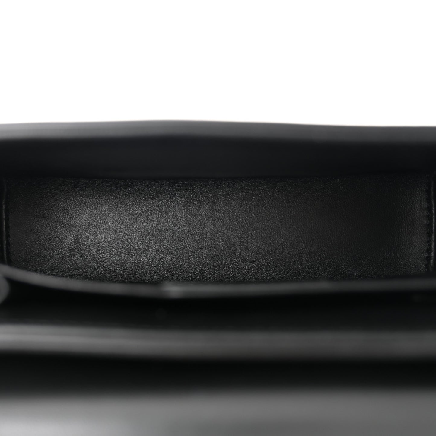 Crackled Lambskin 30 Montaigne Box Bag Black