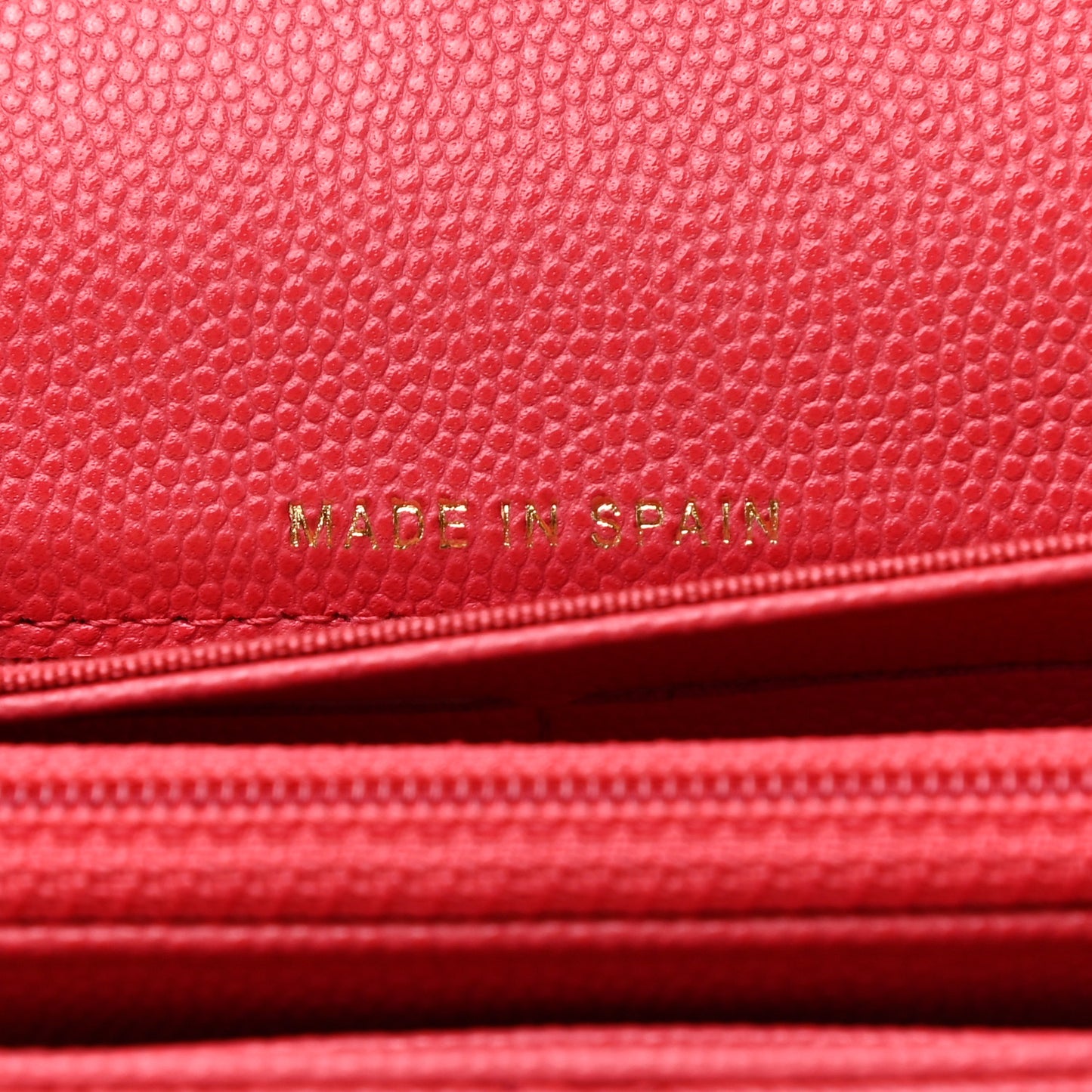 Caviar Quilted Large Gusset Flap Wallet Pink