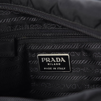 Prada Nylon Saffiano Vela Messenger Bag Nero Black 6 of 7
