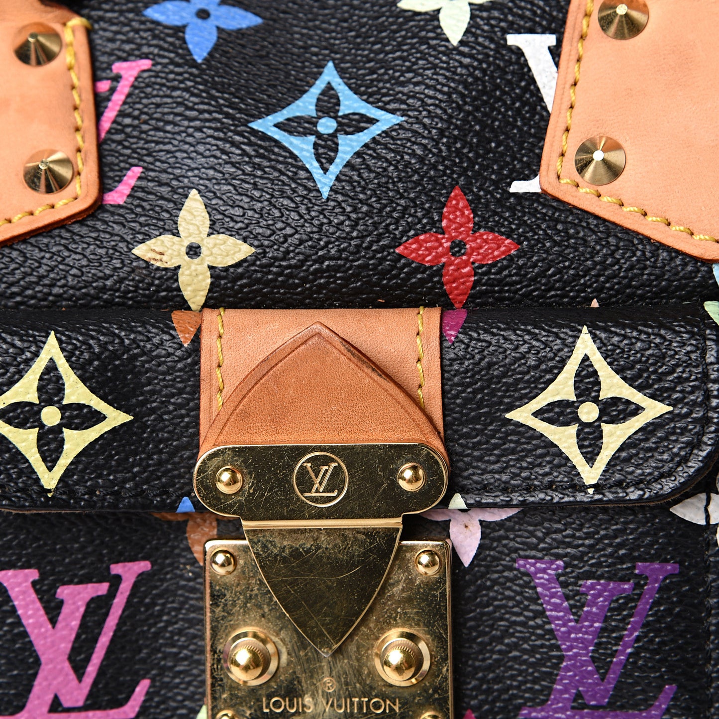Monogram Multicolor Speedy 30 Black