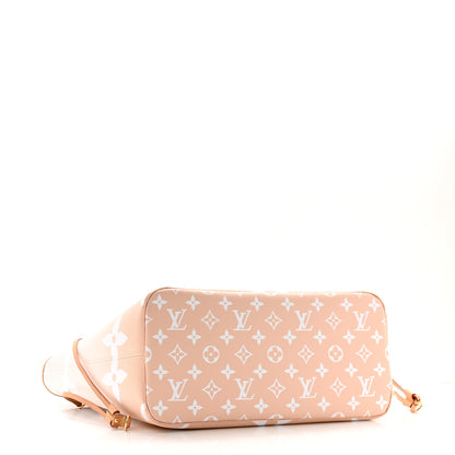 Louis Vuitton Monogram Giant By The Pool Neverfull MM Brume 4 of 10