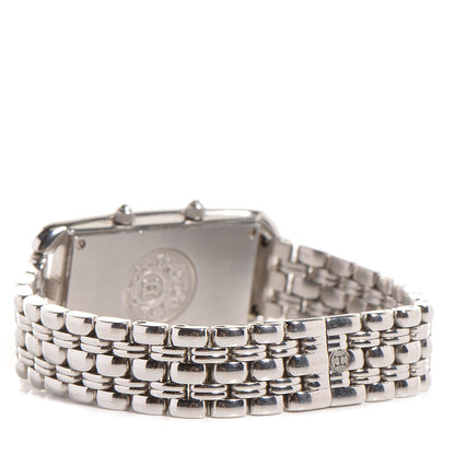 Hermes Stainless Steel 20mm Cape Cod Deux Zones Tour Watch 3 of 6