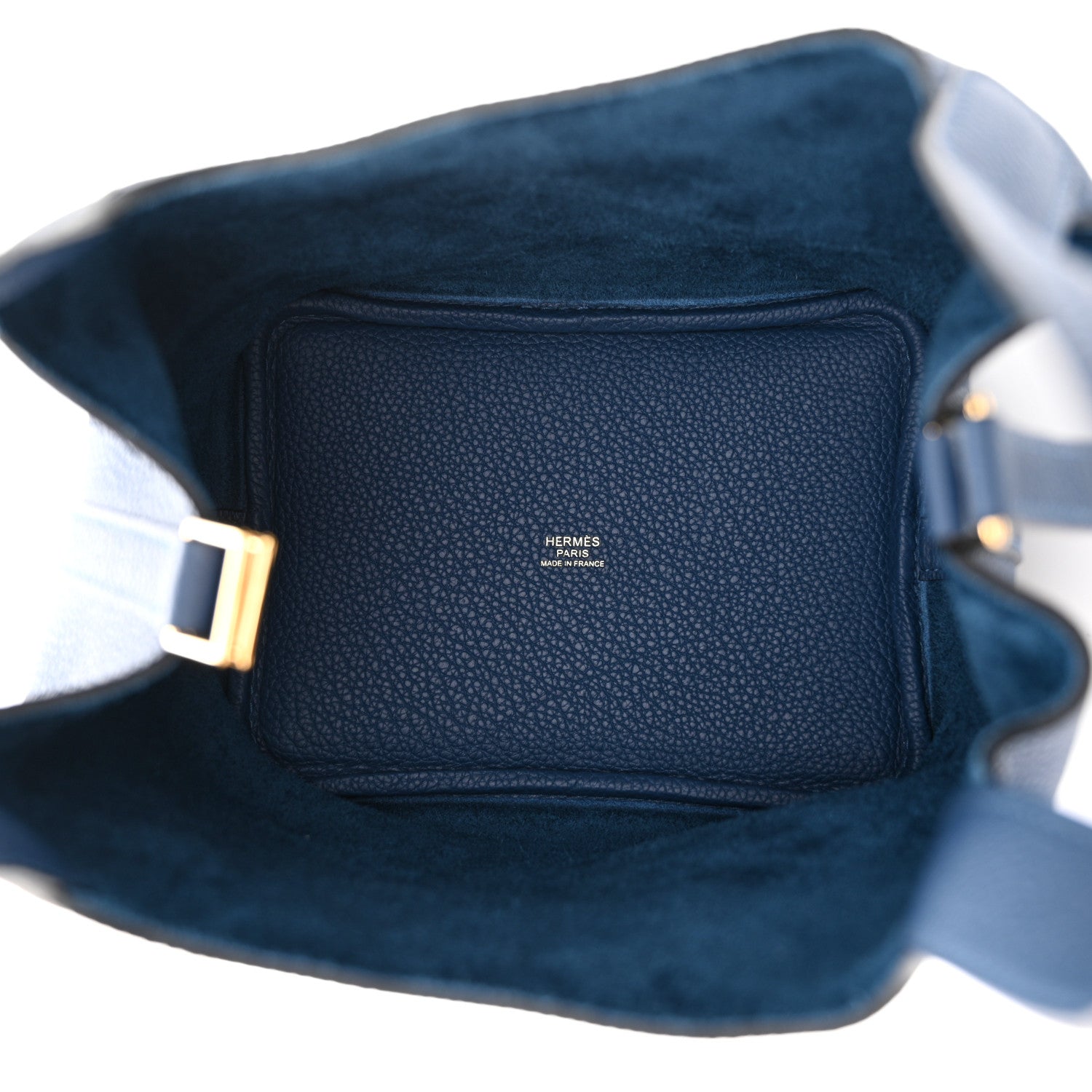 Hermes Taurillon Clemence Picotin Lock 18 PM Deep Bleu 5 of 10