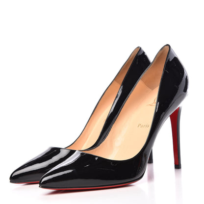 Christian Louboutin Patent Pigalle 100 Pumps 42 Black 3 of 11