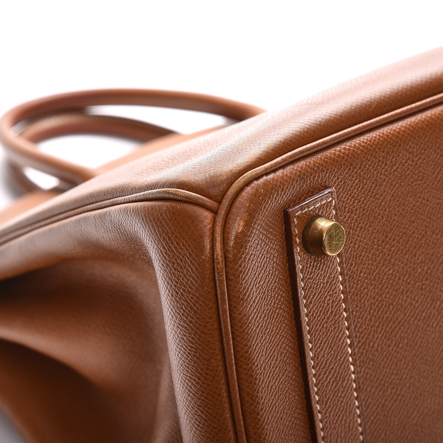 Hermes Courchevel HAC Birkin 32 Gold 34 of 37