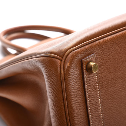 Hermes Courchevel HAC Birkin 32 Gold 34 of 37