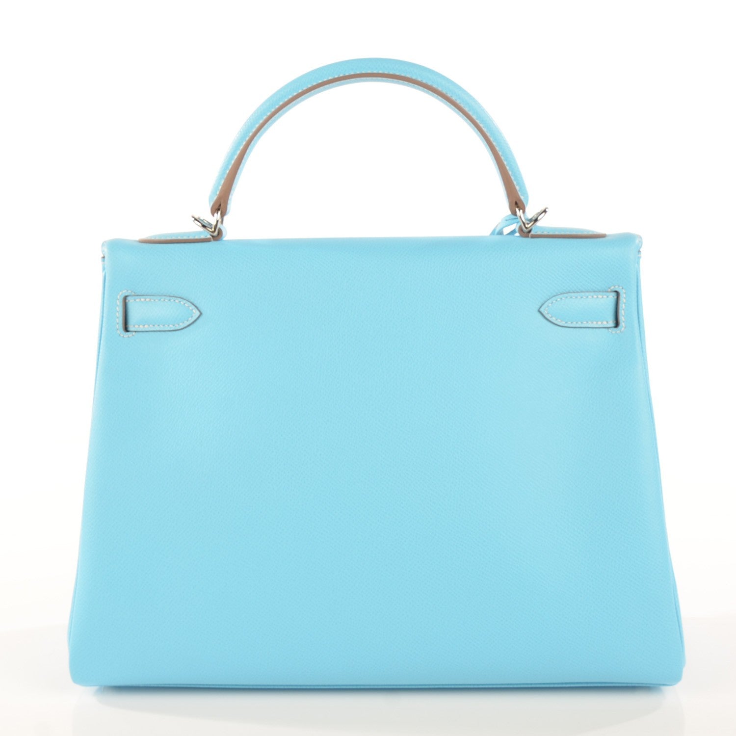 Hermes Epsom Candy Kelly Retourne 32 Celeste Mykonos 21 of 26