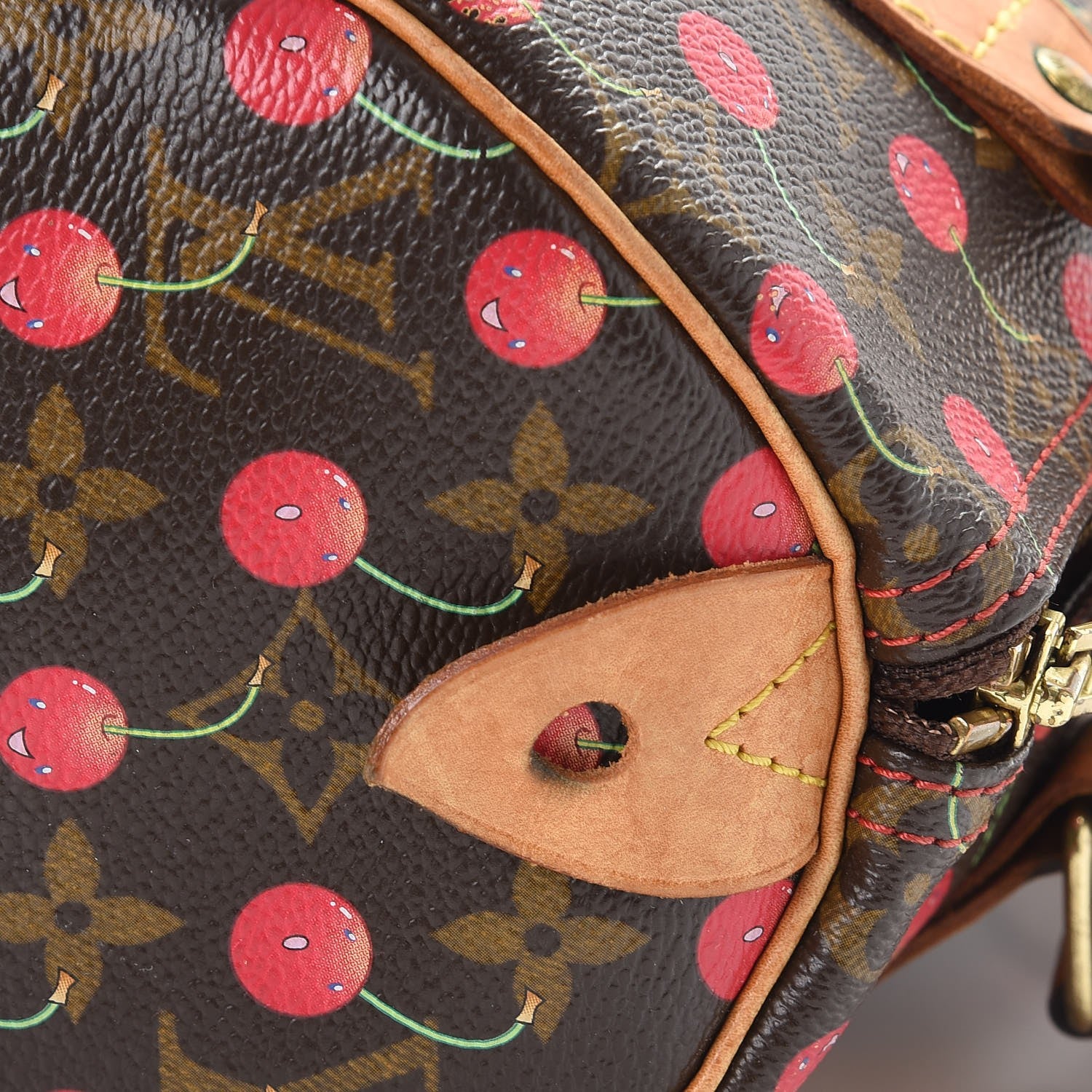 Louis Vuitton Monogram Cerises Speedy 25 23 of 23