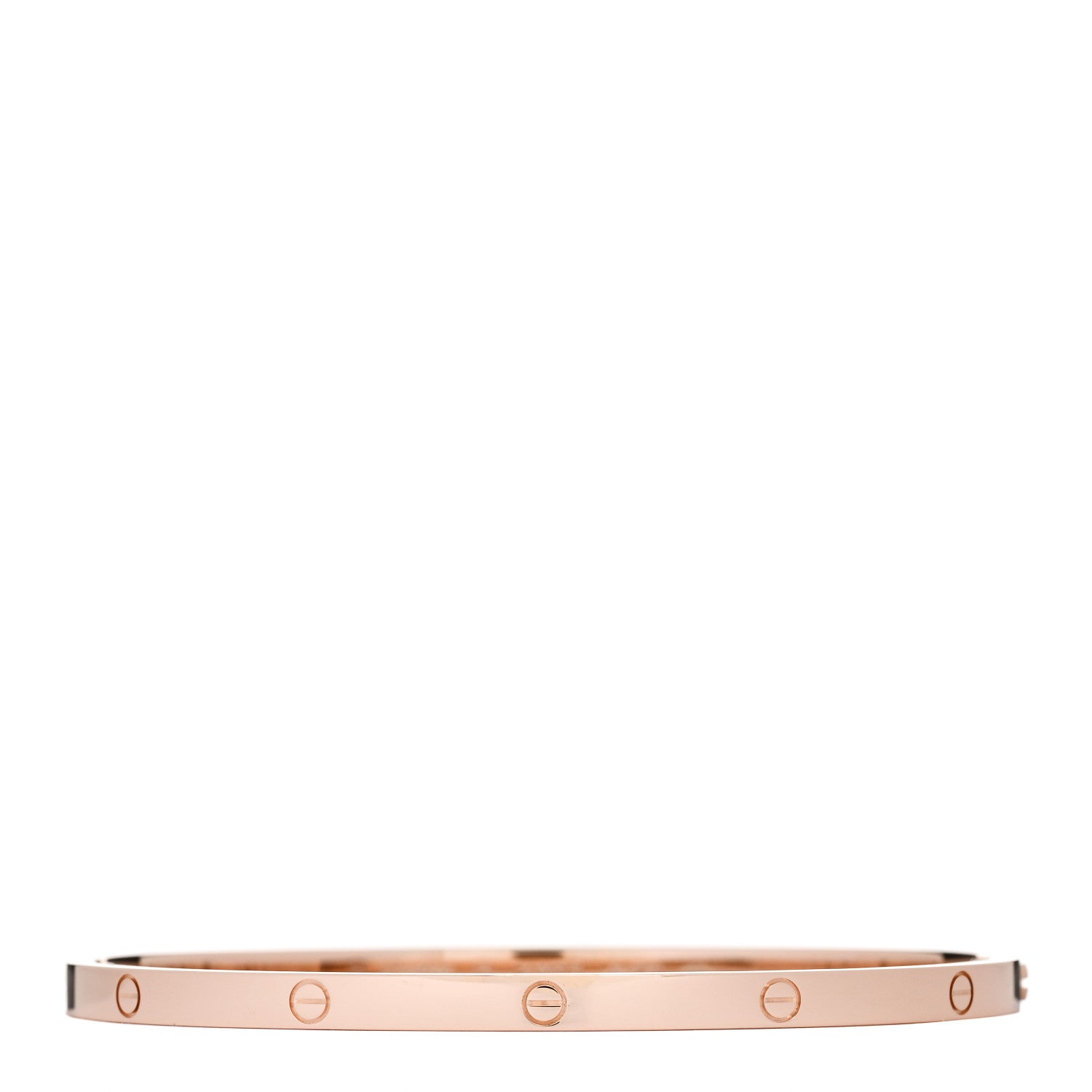 Cartier 18K Pink Gold Small LOVE Bracelet 18 1 of 8