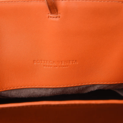 Bottega Veneta Nappa Intrecciato Milano Tote Orange 6 of 14