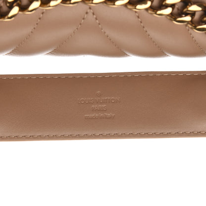 Louis Vuitton Calfskin New Wave Chain MM Noisette 11 of 11