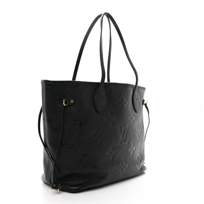 Louis Vuitton Empreinte Monogram Giant Neverfull MM Black 3 of 9