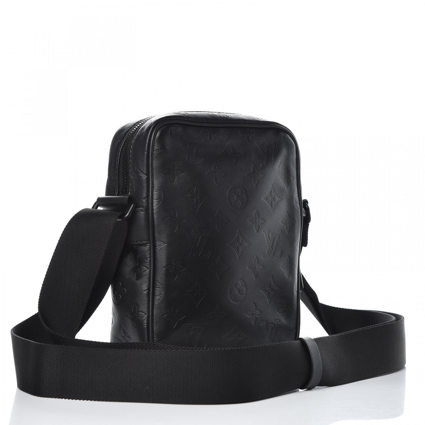 Calfskin Monogram Shadow Danube PM Black