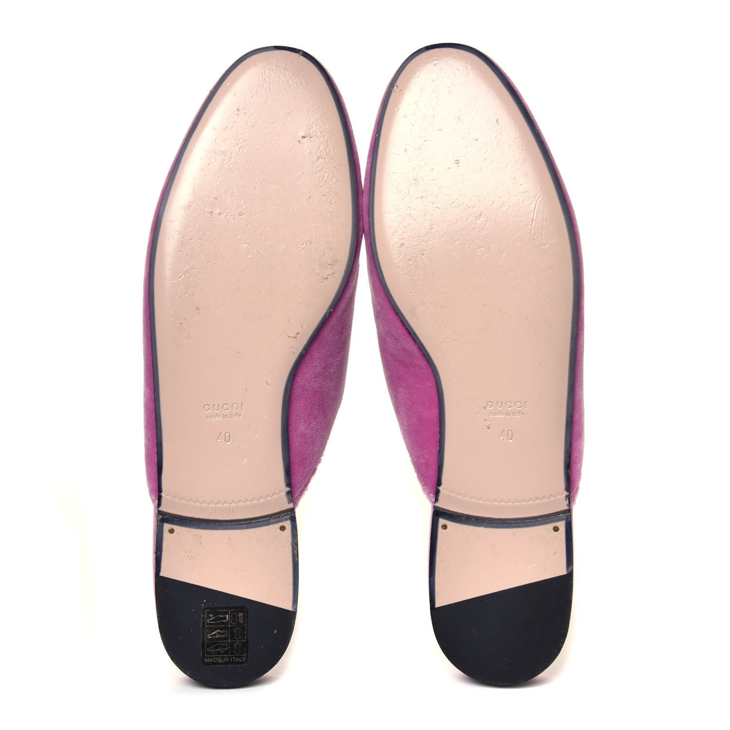 Gucci Velvet Marquise Crystals Womens Princetown Slippers 40 Malva Dark Malva 11 of 12