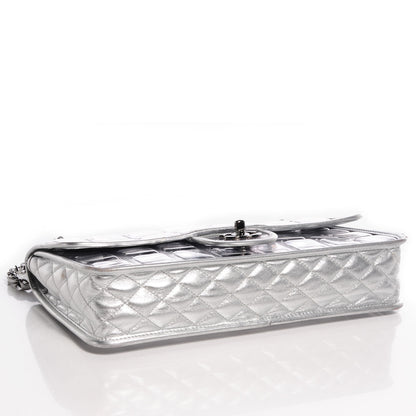 Chanel Vinyl Ice Cube Large Flap Bag 4 of 8