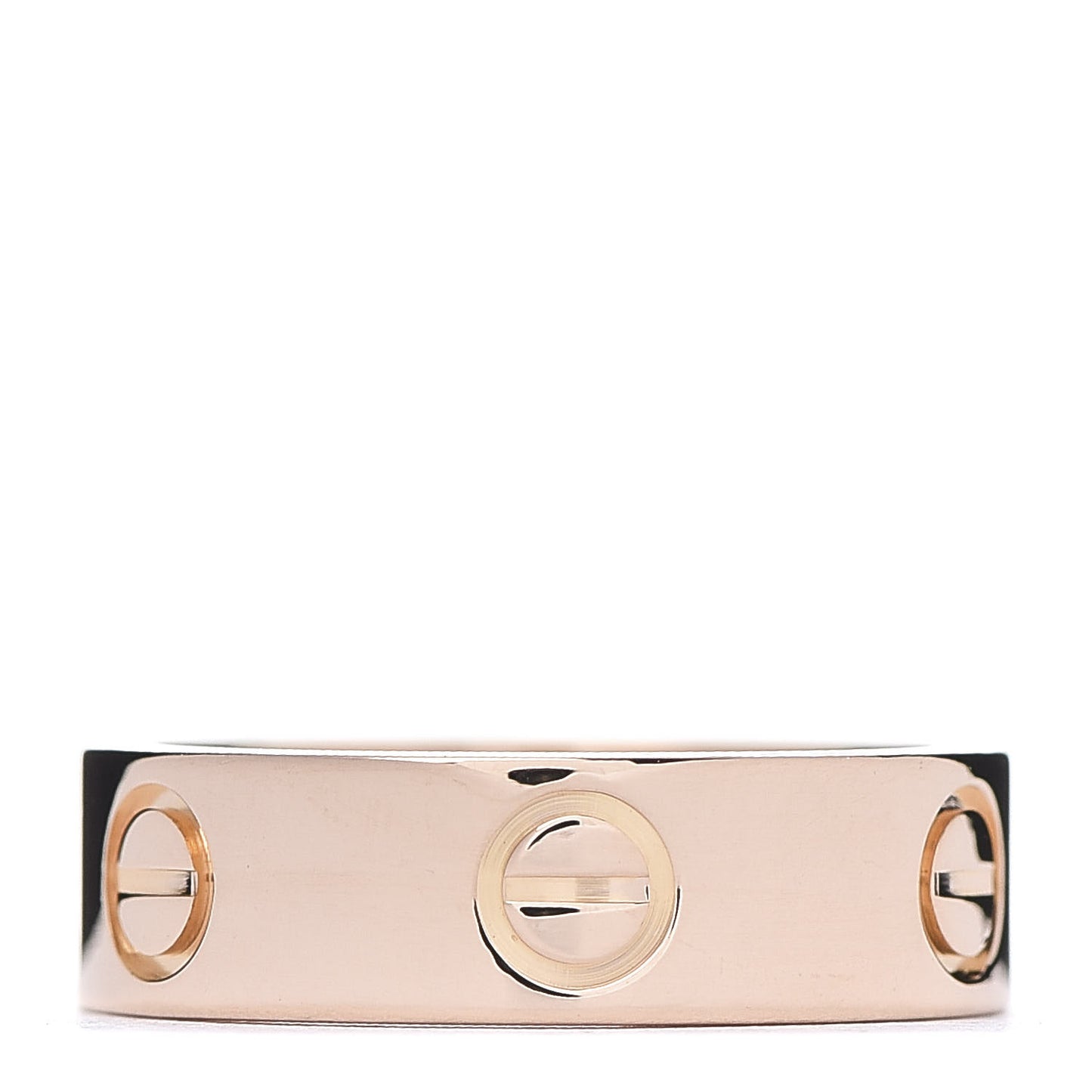 18K Pink Gold 5.5mm LOVE Ring 51 5.75