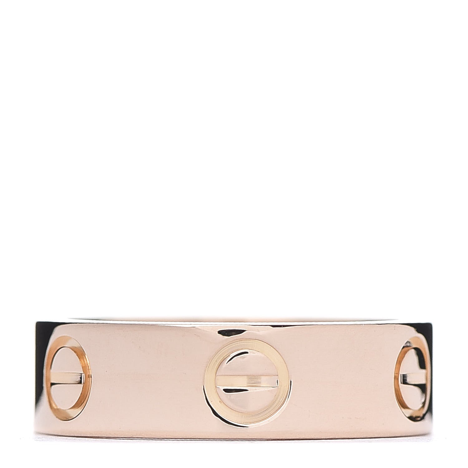 Cartier 18K Pink Gold 5.5mm LOVE Ring 51 5.75 3 of 5