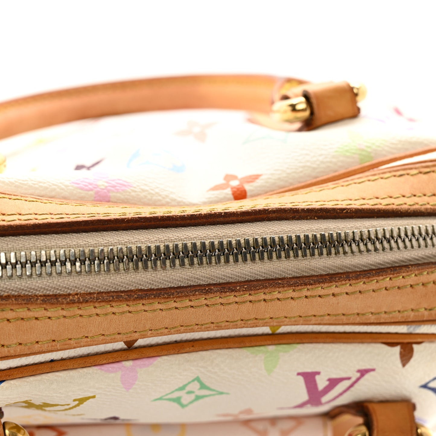 LOUIS VUITTON Monogram Multicolor Priscilla White