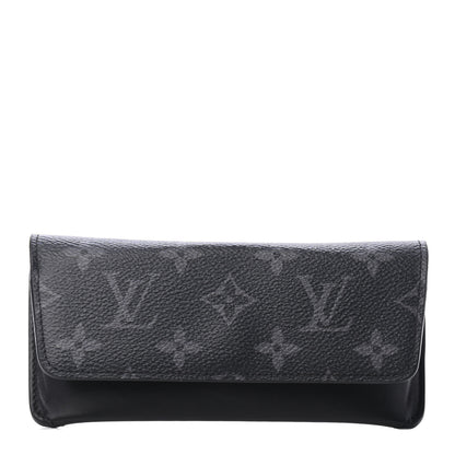 Louis Vuitton Monogram Eclipse Woody Sunglass Case 1 of 4