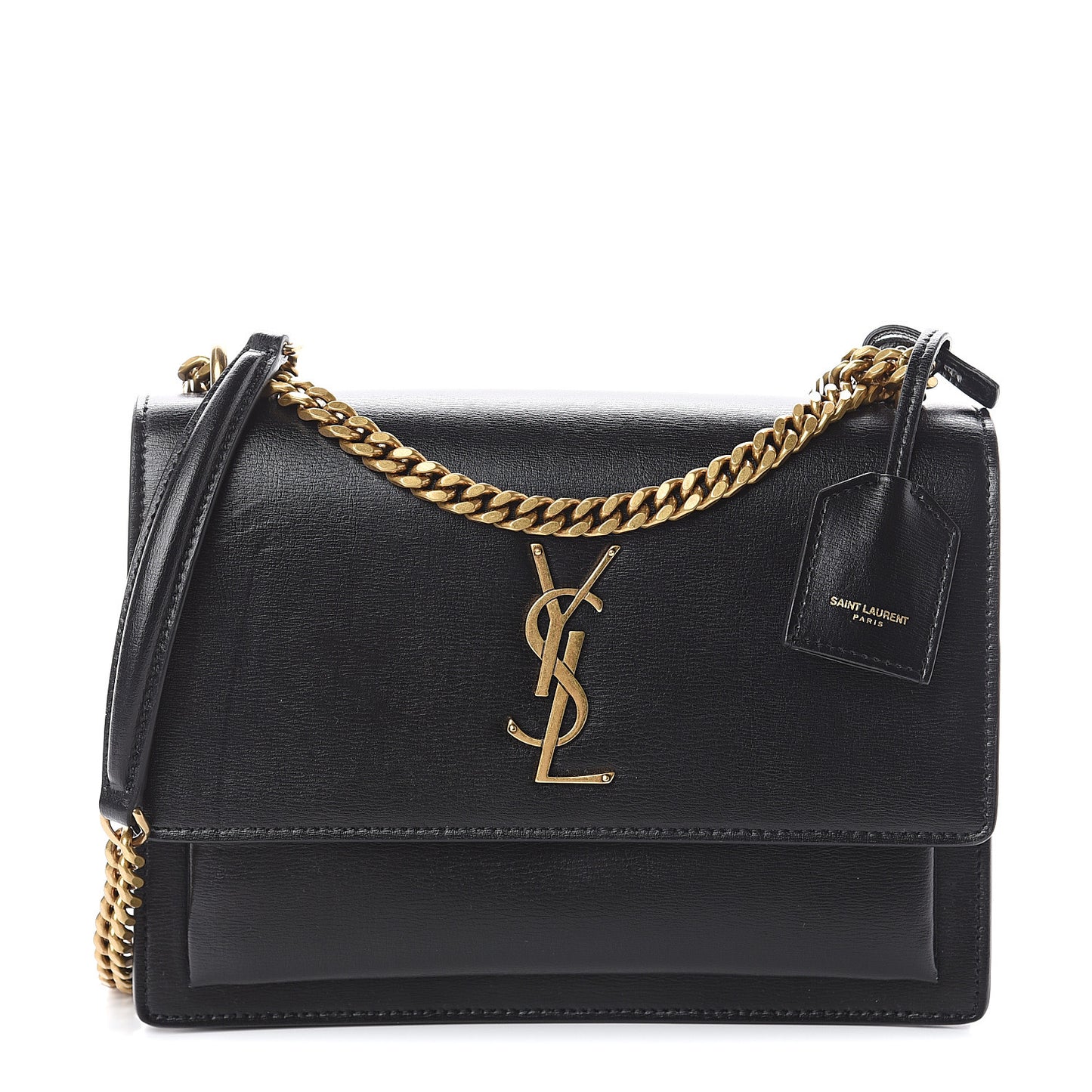 Calfskin Medium Monogram Sunset Black