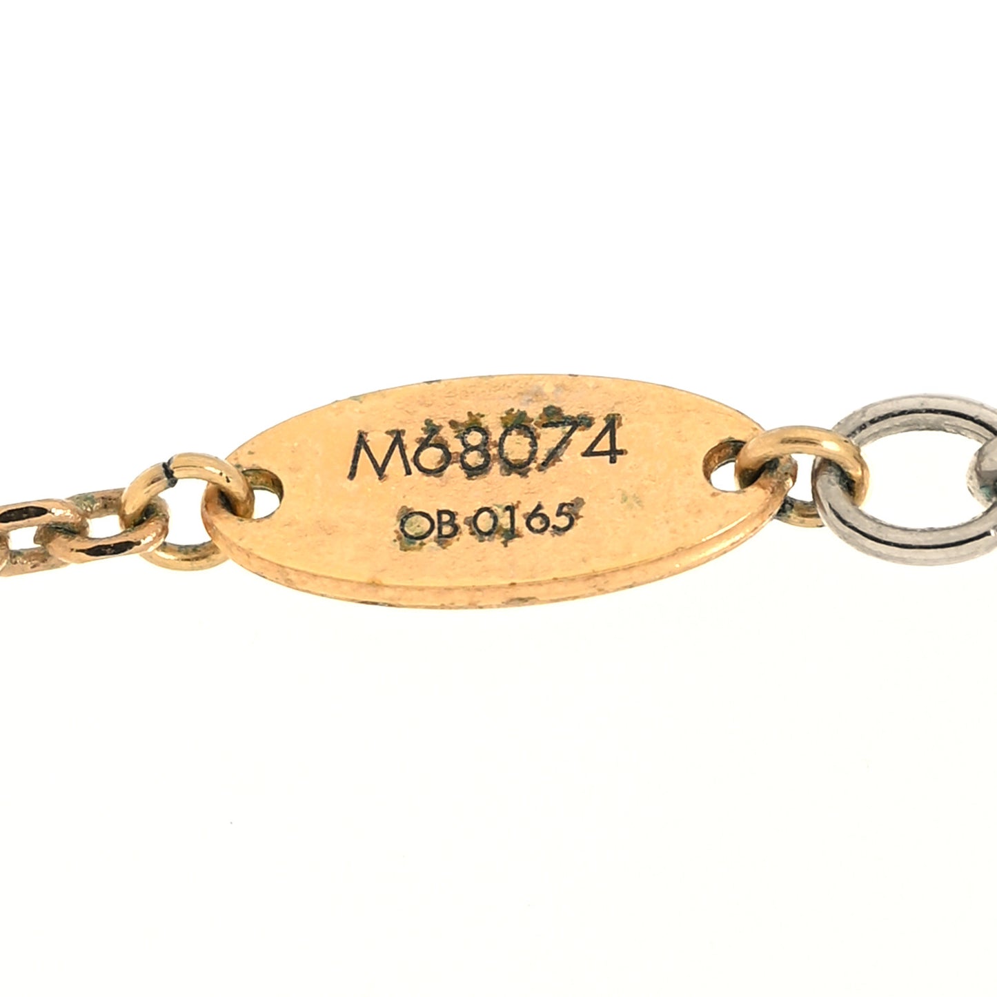 Logomania Necklace Silver Gold