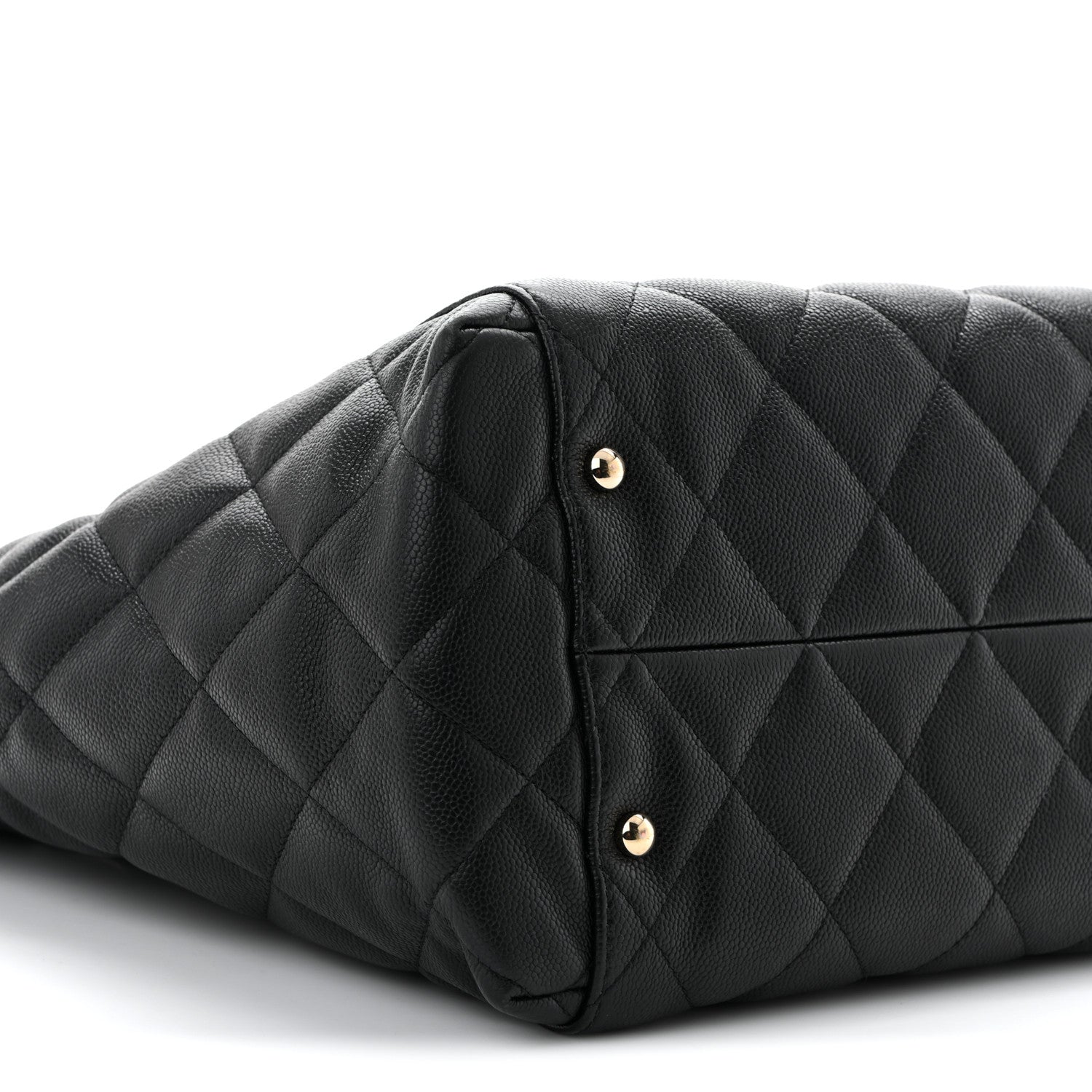Chanel Caviar Quilted Large Shopping Tote Black 10 of 11
