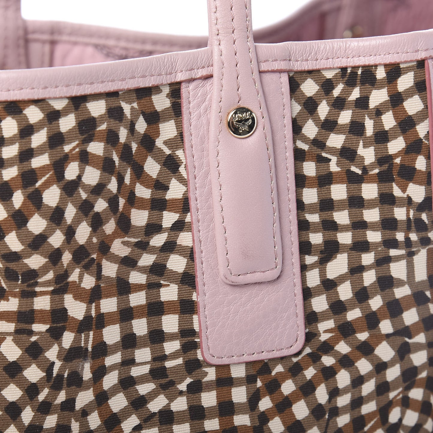 Visetos Medium Liz Reversible Shopper Tote Soft Pink
