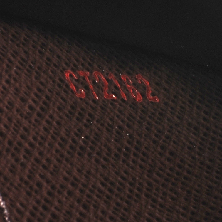 Damier Ebene Zippy Coin Purse