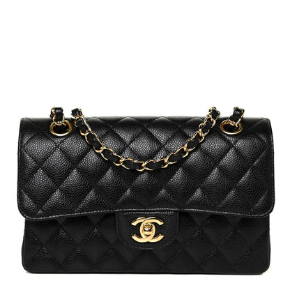 Chanel Caviar Quilted Small Double Flap Black 1 of 11