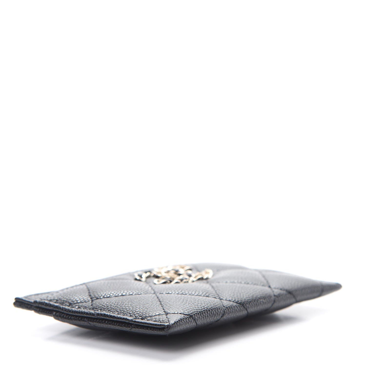 Chanel Caviar Quilted French New Wave Card Holder Black 4 of 9