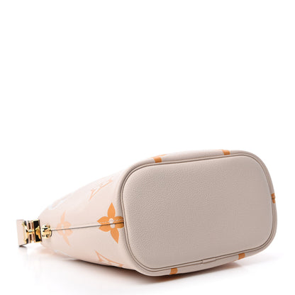 Louis Vuitton Empreinte Monogram Giant By The Pool Marshmallow Hobo Cream Saffron 4 of 10