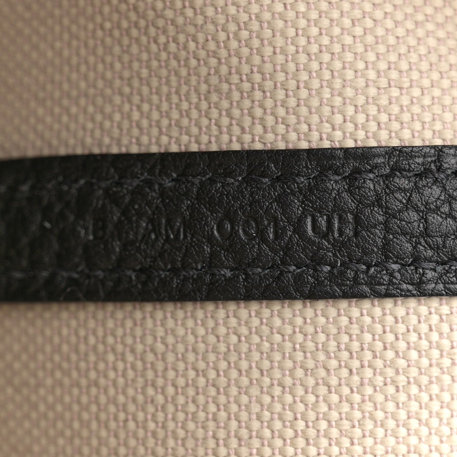 Hermes Twill D Negonda Garden Party 36 MM Tote Beton Black 7 of 11