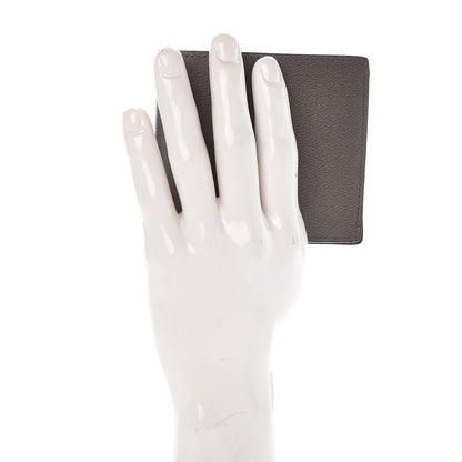 Mulberry Calfskin Bifold Wallet Taupe 2 of 7