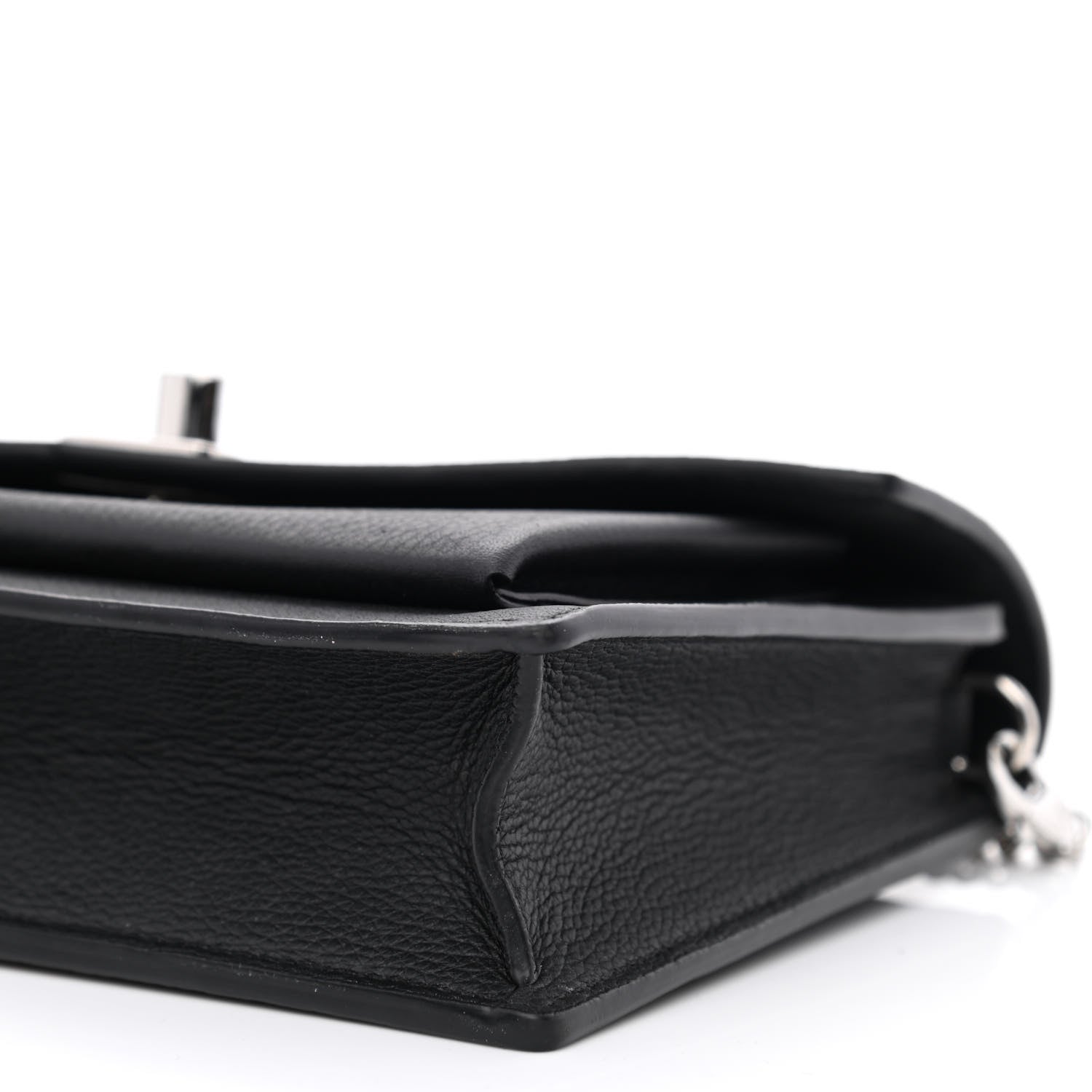 Louis Vuitton Soft Calfskin My Lockme Chain Pochette Black 10 of 10