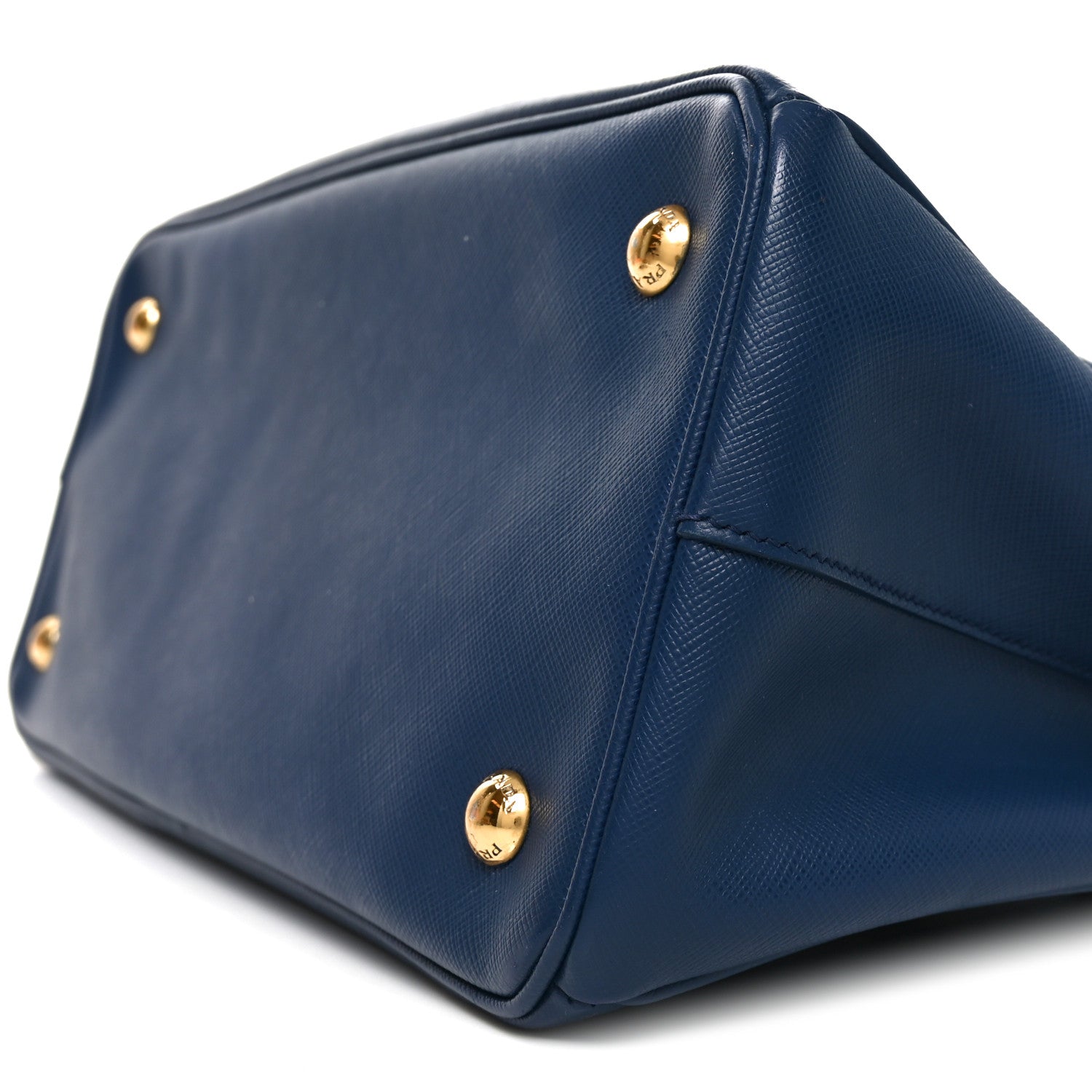 Prada Saffiano Lux Medium Tote Bluette 9 of 9