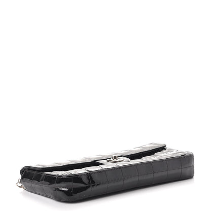 Chanel Patent East West Chocolate Bar Flap Black 4 of 12
