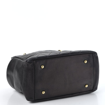 Chanel Caviar Quilted Petit Timeless Tote PTT Black 3 of 13