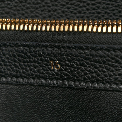 Celine Grained Calfskin Classique 16 Top Handle Bag Black 7 of 12