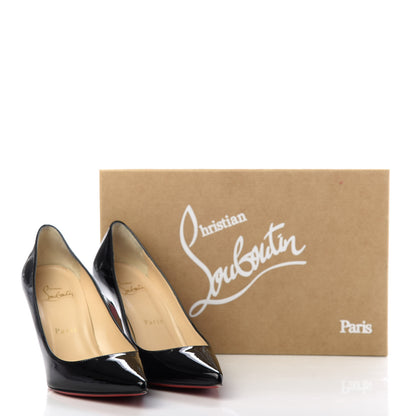Christian Louboutin Patent Decollete 554 85 Pumps 35.5 Black 10 of 10