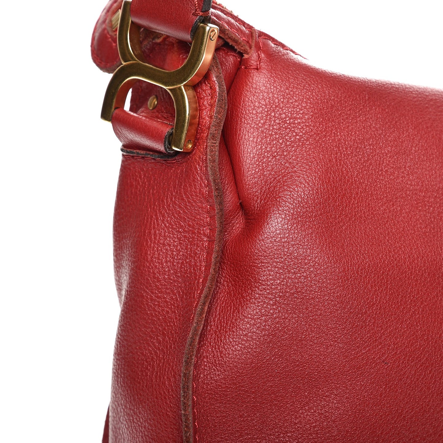 Calfskin Medium Marcie Hobo Garnet
