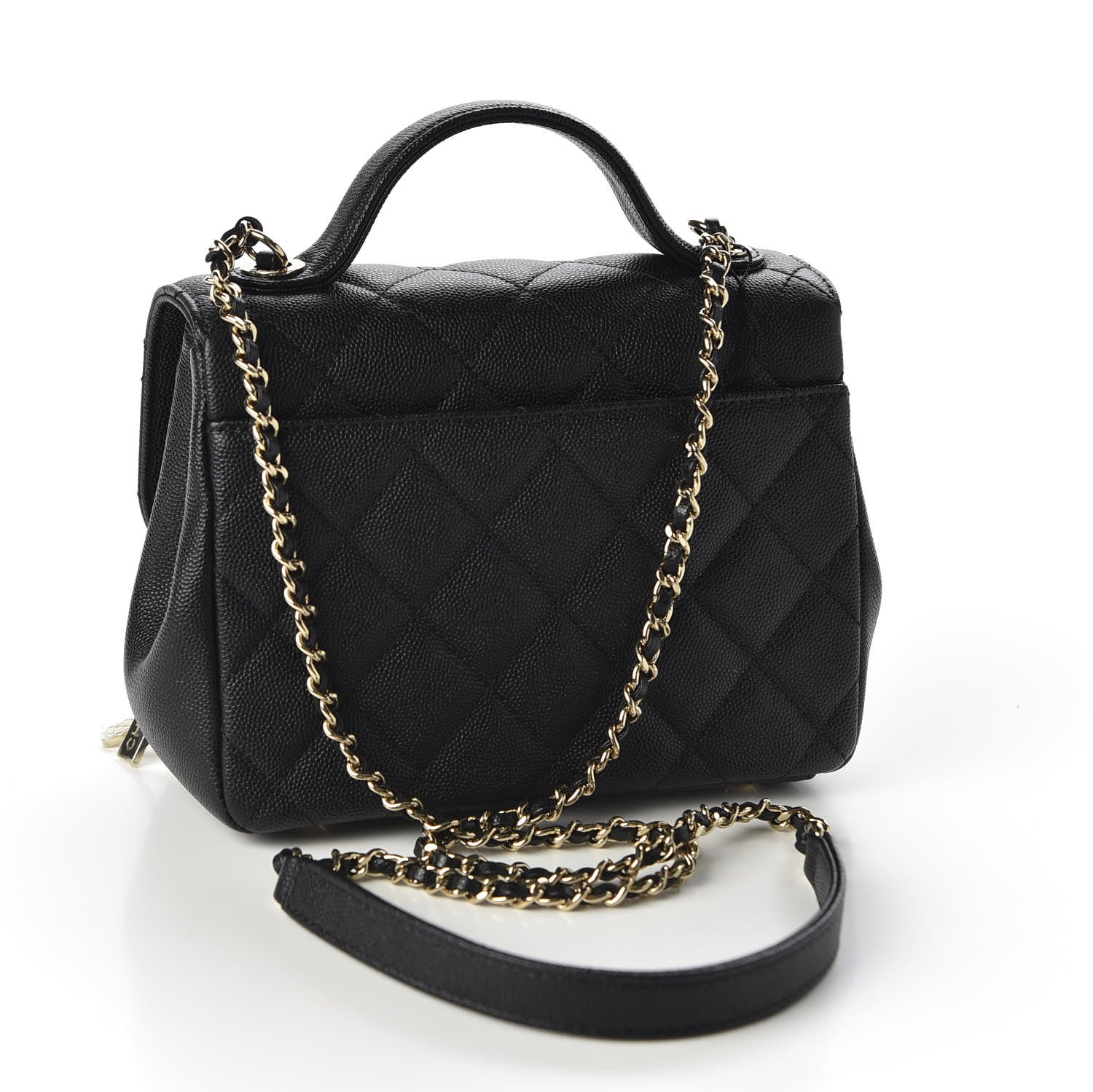 Chanel Caviar Quilted Mini Business Affinity Flap Black 2 of 10