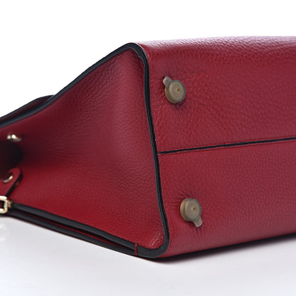 Christian Dior Bullcalf Medium Diorever Flap Red 8 of 11