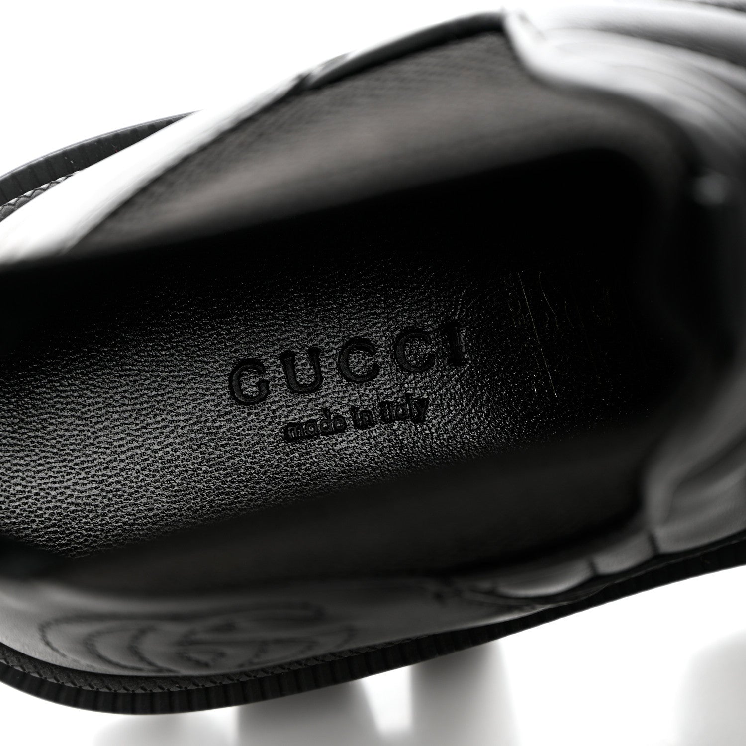 Gucci Calfskin Nappa Matelasse Frances Chelsea Boots 35 Black 7 of 11