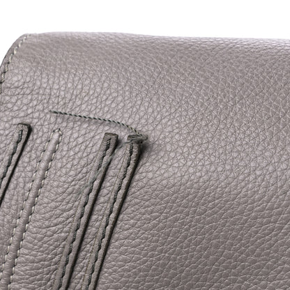 Chloe Calfskin Medium Marcie Round Crossbody Bag Cashmere Grey 15 of 18