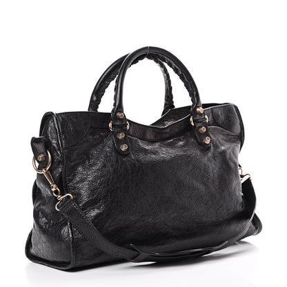 Balenciaga Agneau Giant 12 Rose Gold Hardware City Black 2 of 11