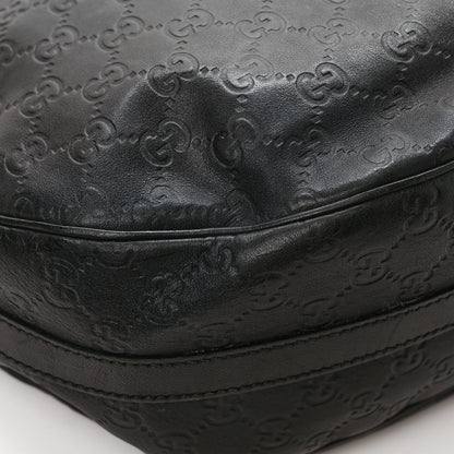 Gucci Guccissima Medium GG Twins Hobo Black 10 of 14