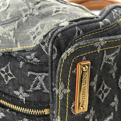 Louis Vuitton Denim Patchwork Speedy 30 Grey 10 of 10
